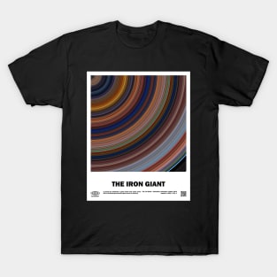 minimal_The_Iron_Giant Abstract Circular Art Movie T-Shirt